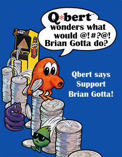 Q-Bert Says Sponsor This Site